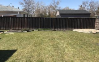 Old flower bed before renovation